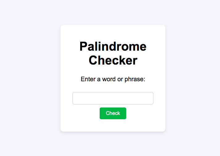 Verificador de Palíndromosr