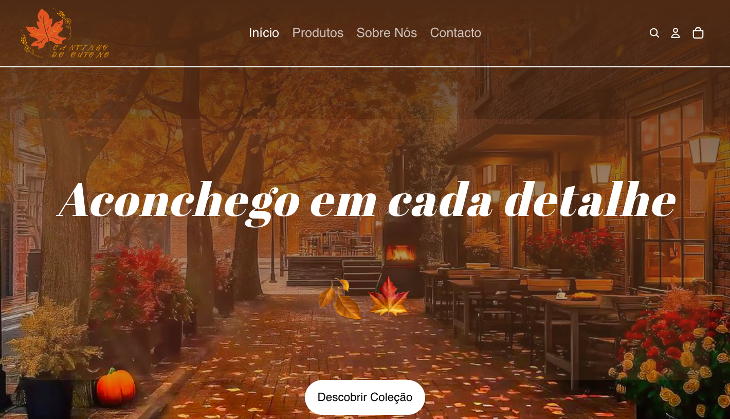 E-commerce Cantinho do Outono