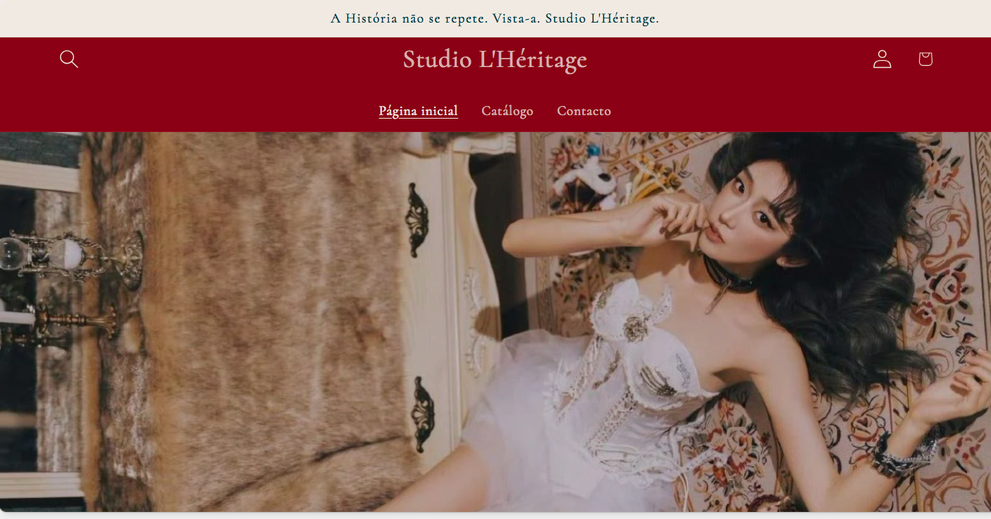 Website Roupa Vintage